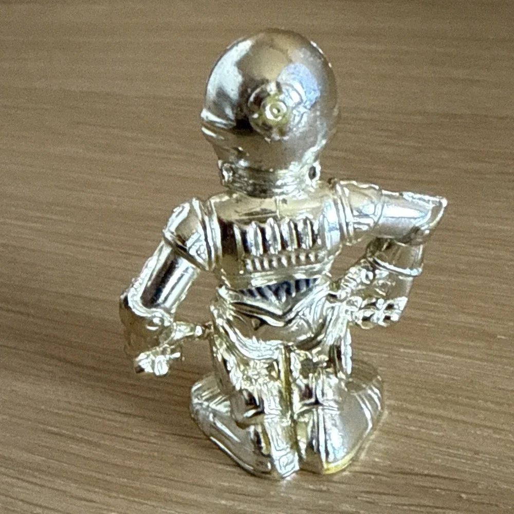 C-3PO Droid - Star Wars - Galactic Heroes - 2001 Mini Figure 2